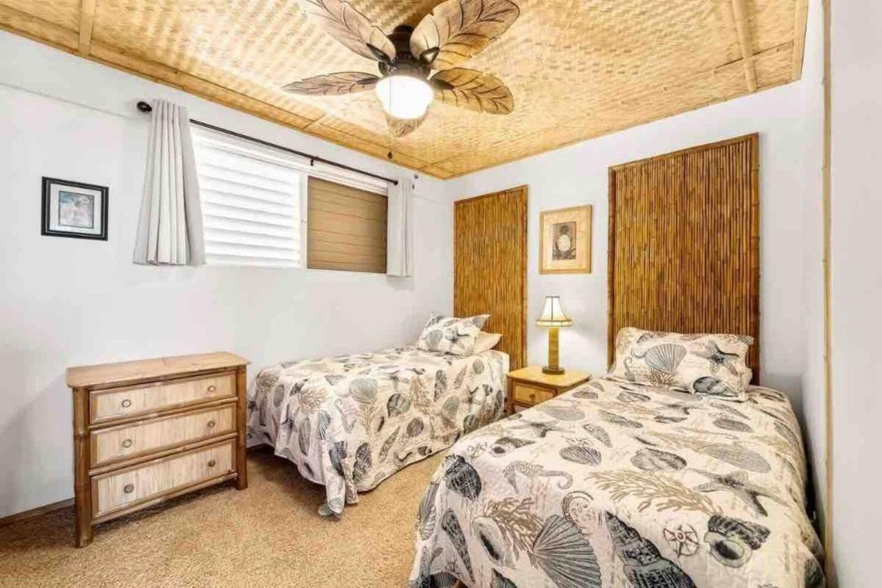 Family Friendly Kailua Bay View Ac Free Parking Walk To Kailua Village Exterior photo