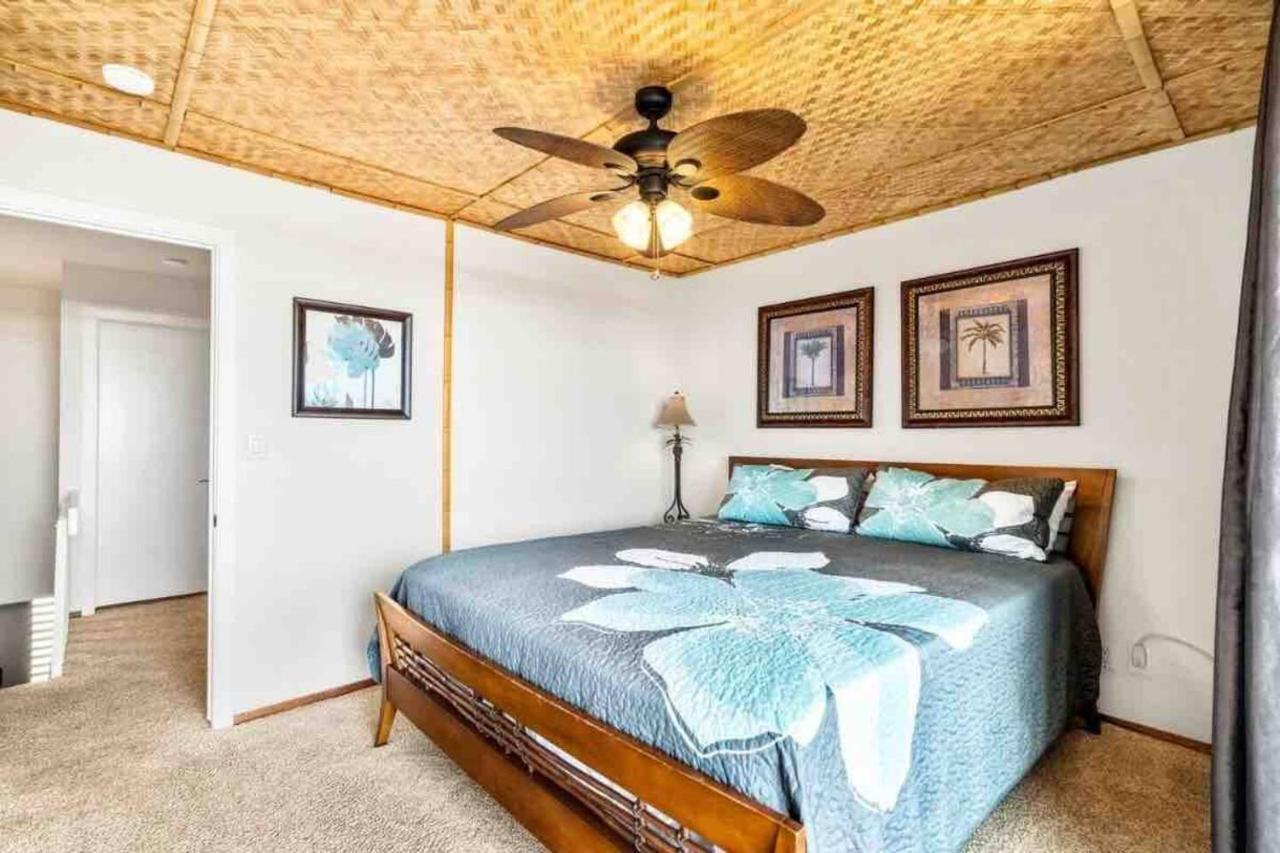 Family Friendly Kailua Bay View Ac Free Parking Walk To Kailua Village Exterior photo